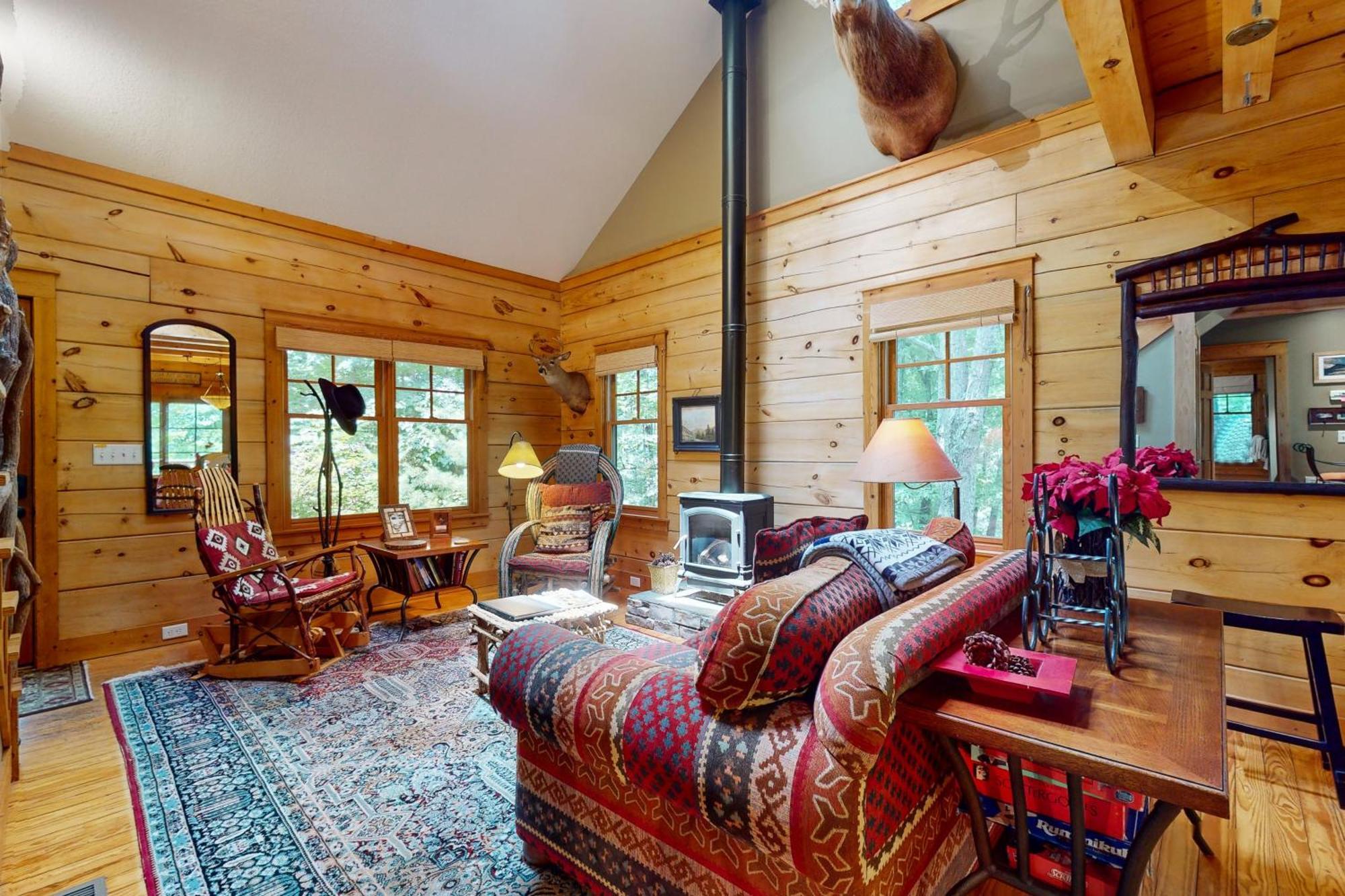 Elkhorn Cabin & Eagles Wing Lodge Asheville Esterno foto