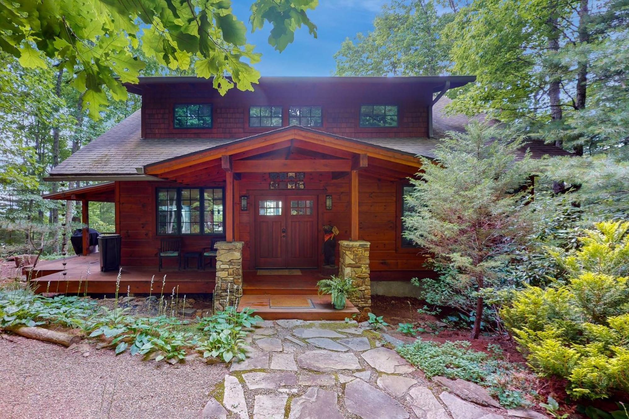 Elkhorn Cabin & Eagles Wing Lodge Asheville Esterno foto